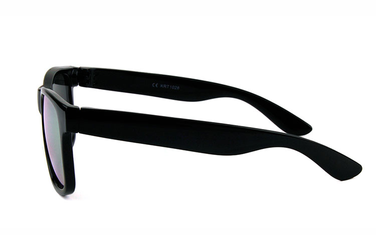 Sort BØRNE wayfarer solbrille. UV400 - accessories.dk - billede 3