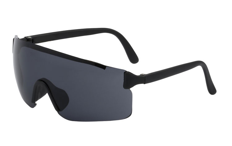 Oversize retro ski solbrille