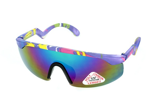Racer / ski solbrille (12-15 år) multifarvet