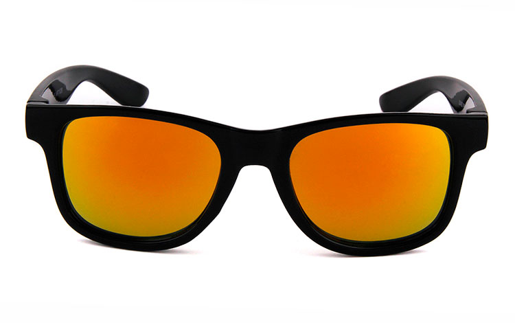 Sort BÃ˜RNE wayfarer solbrille. UV400 - accessories.dk - billede 2