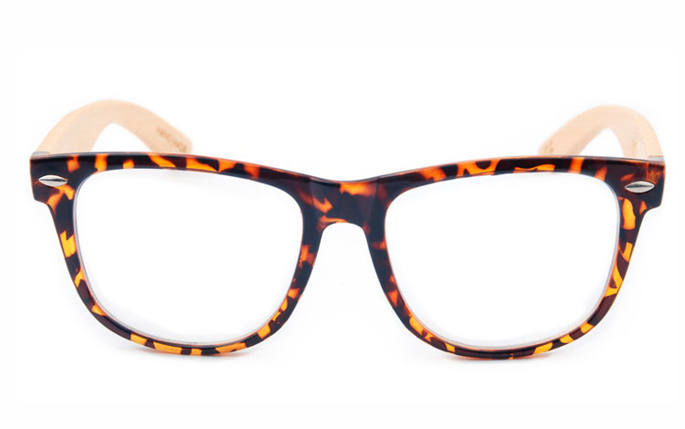 Brille uden styrke med bambus stÃ¦nger - accessories.dk - billede 2