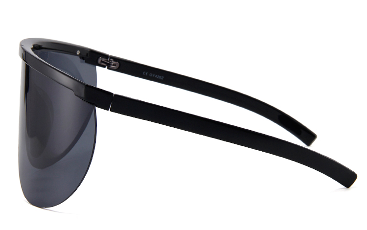 Stor oversized solbrille med  - accessories.dk - billede 4
