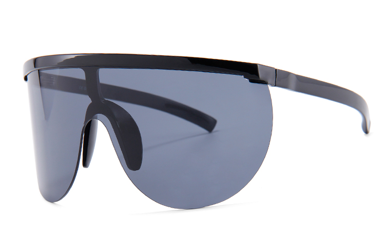 Stor oversized solbrille med 