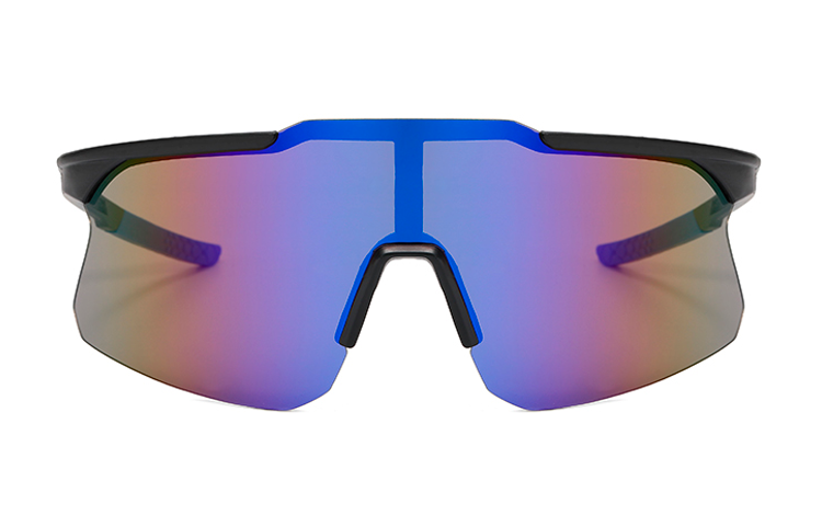 Sportsbrille til Sport, LÃ¸b, Cykling eller bare fashion, i stort / oversize design - accessories.dk - billede 2