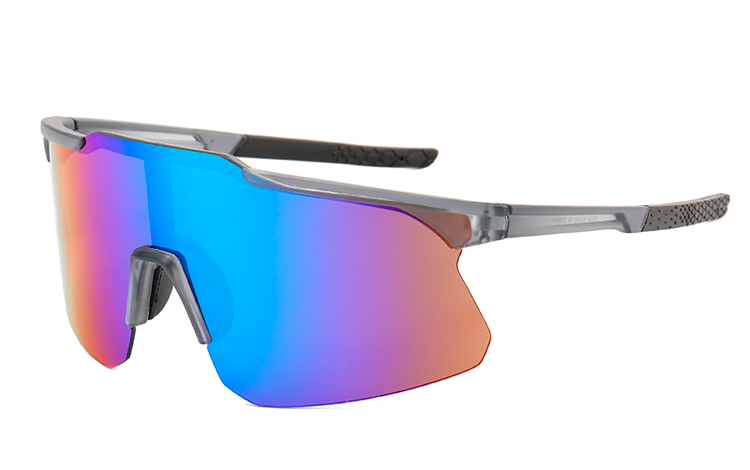 Sportsbrille til Sport, LÃ¸b, Cykling eller bare fashion, i stort / oversize design