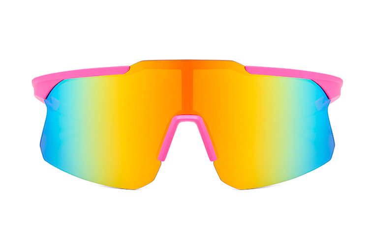 Sportsbrille til Sport, LÃ¸b, Cykling eller bare fashion, i stort / oversize design - accessories.dk - billede 2