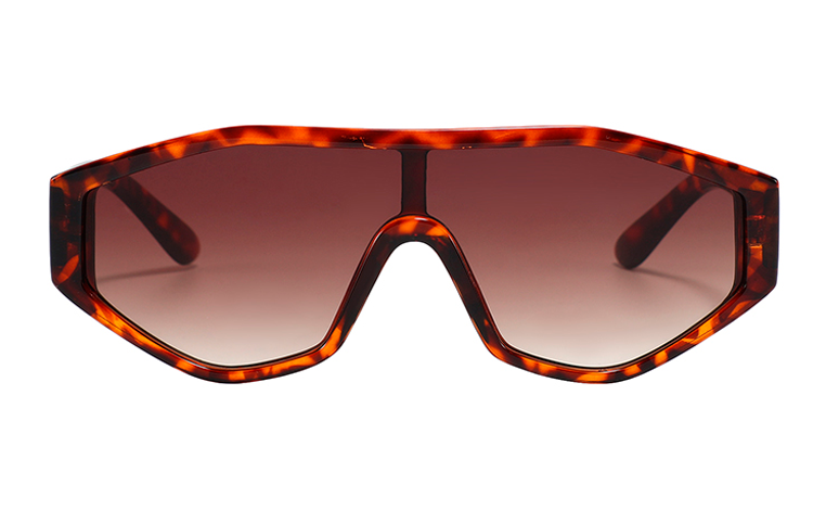 RÃ¥ kantet solbrille i kraftigt design - accessories.dk - billede 2