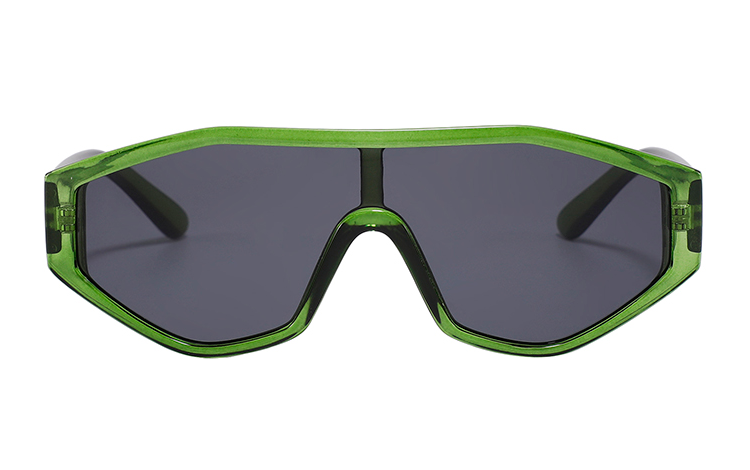 RÃ¥ kantet solbrille i kraftigt design - accessories.dk - billede 2