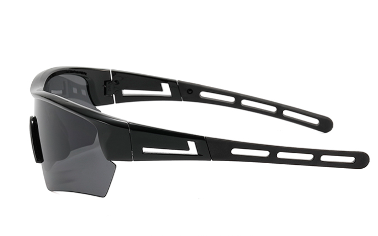Sort, enkelt og rÃ¥ hurtigbrille til sport eller fest - accessories.dk - billede 3