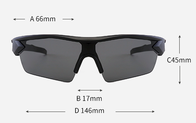 Hurtigbrillen / Sportsbrille til Sport, LÃ¸b, Cykling eller bare fashion - accessories.dk - billede 2