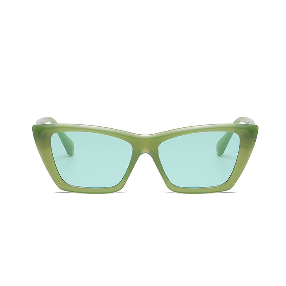 Cateye solbrille i smokey lysgrÃ¸n - accessories.dk - billede 2