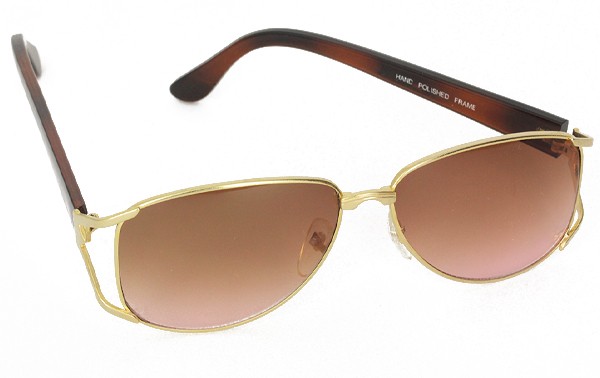 Damesolbrille i retro / vintage look