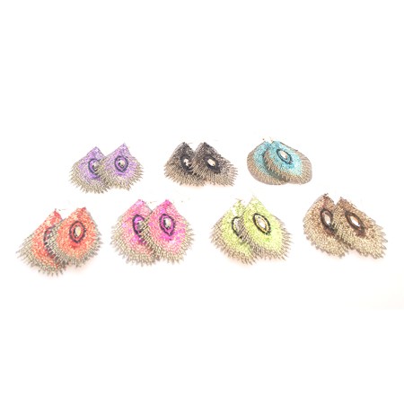 Ã˜rering i pÃ¥fugl design - Flere farver - accessories.dk - billede 2