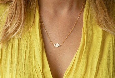 BILLIG HalskÃ¦de med hÃ¥nd med Ã¸je - accessories.dk - billede 2