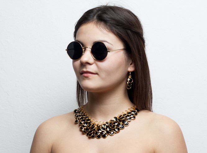 HalskÃ¦de og Ã¸reringsÃ¦t (2 DELE) - Flere farver - accessories.dk - billede 3