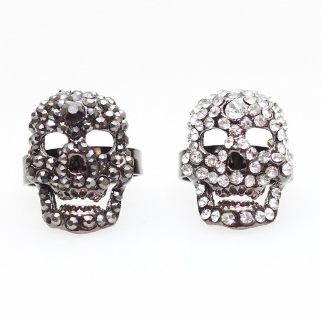 Skelethoved med tÃ¦nder og similisten. - Flere farver - accessories.dk - billede 2