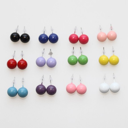 Ørestik i kugledesign. -Flere farver - accessories.dk - billede 2