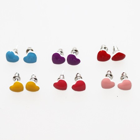 2. sortering. Ã˜restik med hjerte. -Flere farver - accessories.dk - billede 2