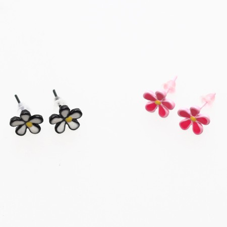 Ã˜restik med blomst. - Flere farver