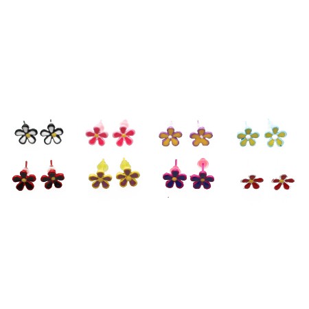 Ã˜restik med blomst. - Flere farver - accessories.dk - billede 2