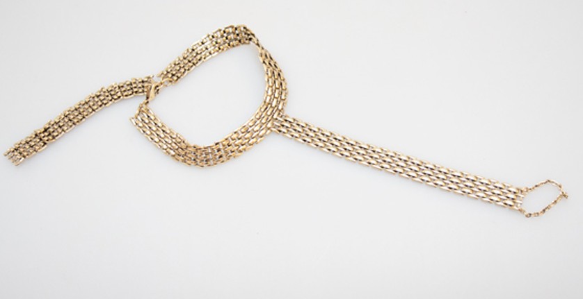Fodlænke i sandal look. - accessories.dk - billede 2