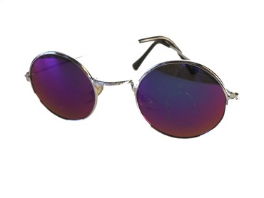 Lennon solbrille i sølv med multiglas