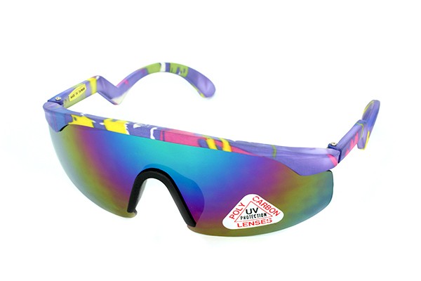 Racer / ski solbrille (12-15 Ã¥r) multifarvet
