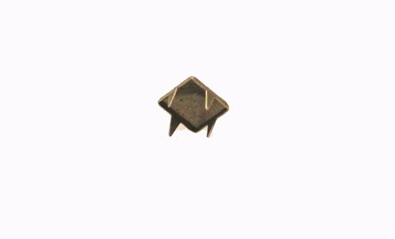 Nitter i oxyderet guld / bronze ( 4 stk. ) - accessories.dk - billede 3