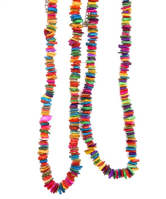 HalskÃ¦de/Ã¸rering sÃ¦t i skÃ¸nne farver (2 DELE) - accessories.dk - billede 2
