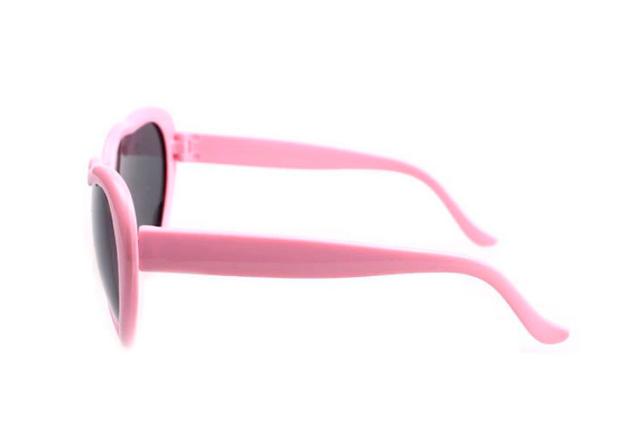 LyserÃ¸d hjerte solbrille - accessories.dk - billede 2