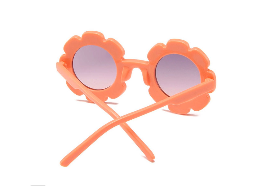 BÃ˜RNE Solbrille i sÃ¸dt laksefarvet blomst design. - accessories.dk - billede 3