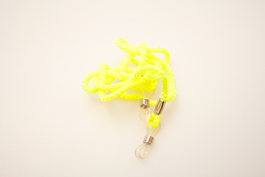 Brillesnor i neongul - accessories.dk - billede 2