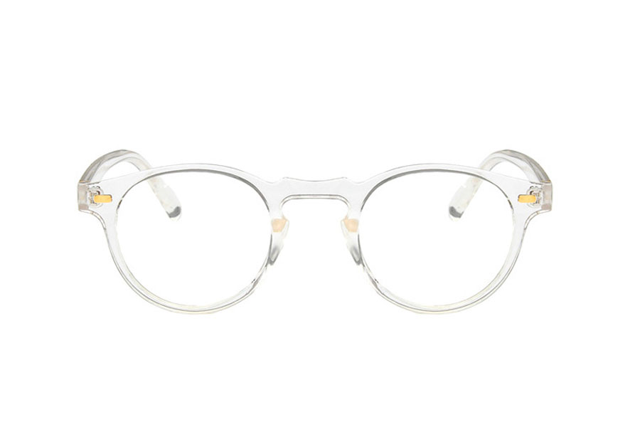 Klar transparent brille i mindre design - accessories.dk - billede 2