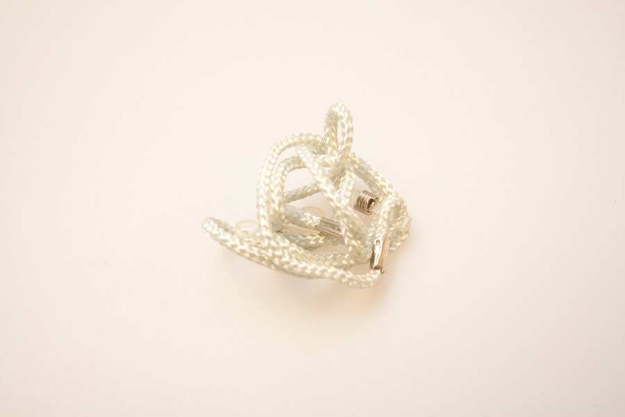Brillesnor i lys grÃ¥ - accessories.dk - billede 2
