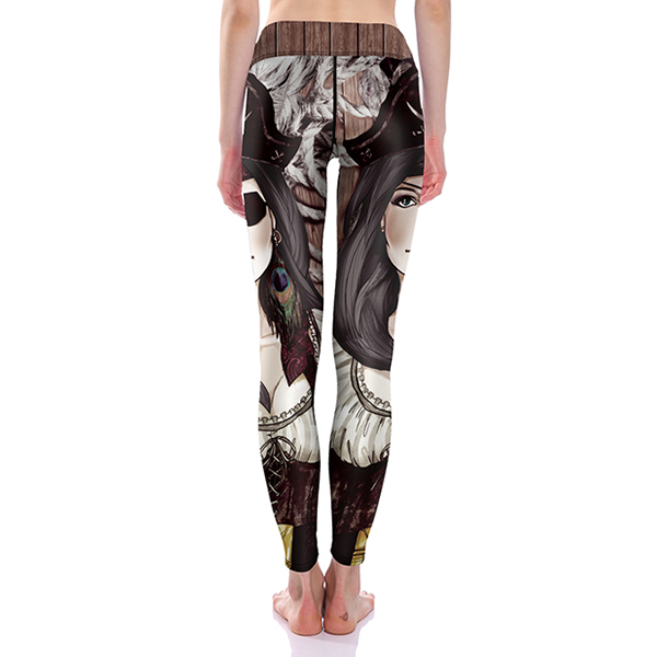 Smukke Yoga leggings - accessories.dk - billede 3