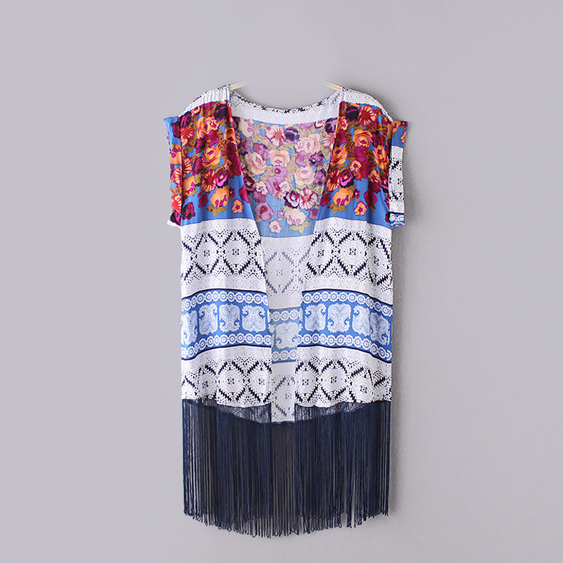 Smuk let boheme kimono - Design nr. k18