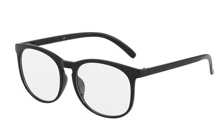 Rund brille uden styrke - Design nr. 3017