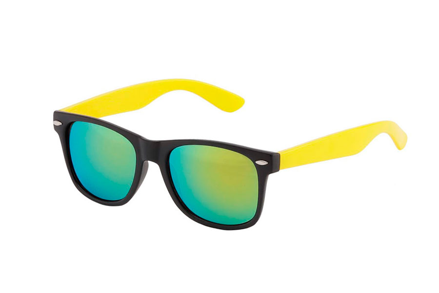 BØRNE solbrille i sejt wayfarer design - Design nr. s4129