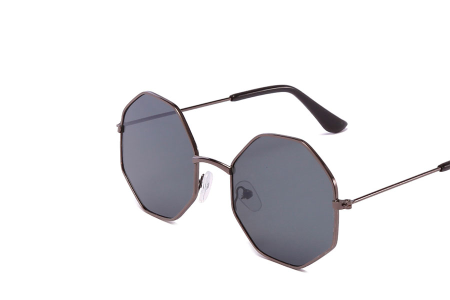  BØRNE / TEENAGE Fed solbrille i mindre Octagonal design. BEMÆRK STR. OG KORTE STÆNGER. - Design nr. s4151