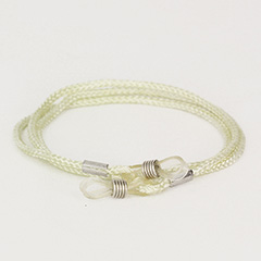 Brillesnor i lys creme - Design nr. 433