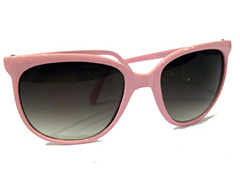 Fræk lyserød solbrille i enkelt design. - Design nr. 855